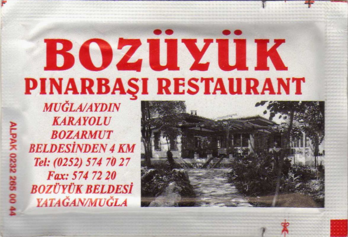 0333 Bozüyük Pınarbaşı - Yatağan